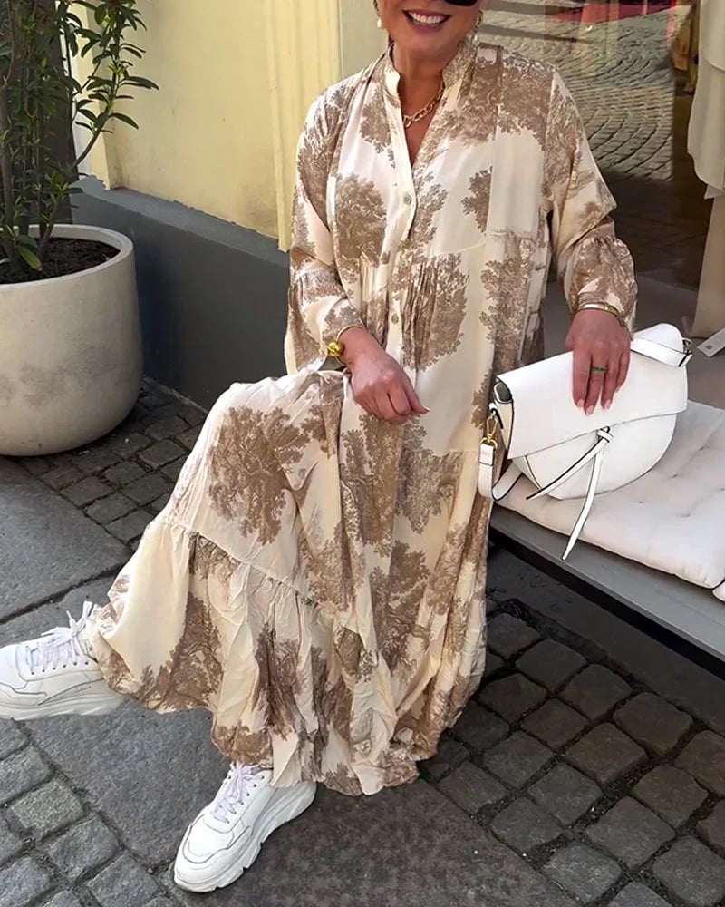 Helene - Robe élégante à coupe fluide