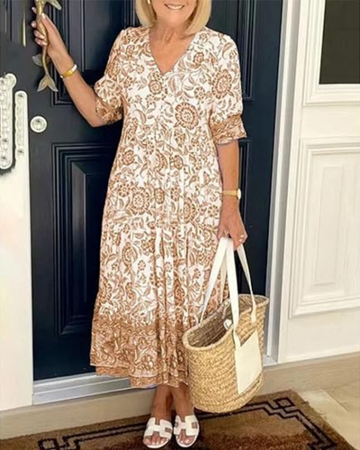 Francine – Robe d'été élégante et confortable pour tous les jours