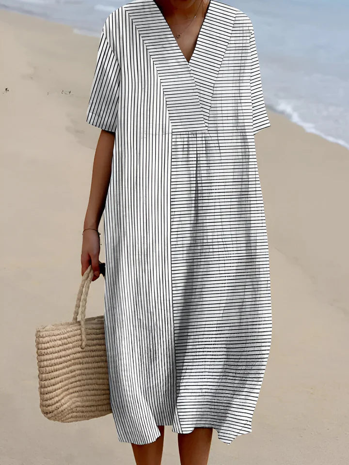 Olalla – Robe d’Été à Motif