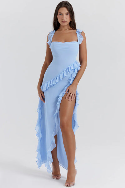 Dyane - Robe maxi élégante avec fente