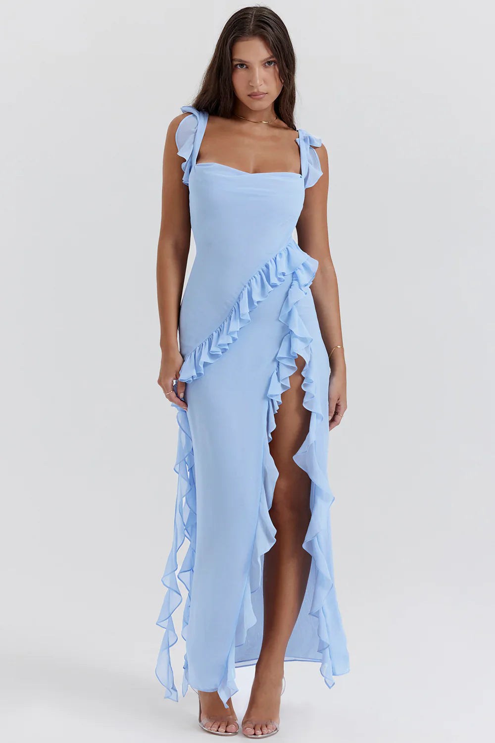 Dyane - Robe maxi élégante avec fente