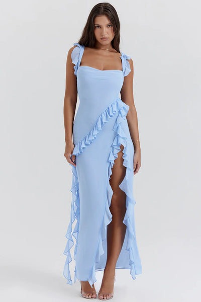 Dyane - Robe maxi élégante avec fente