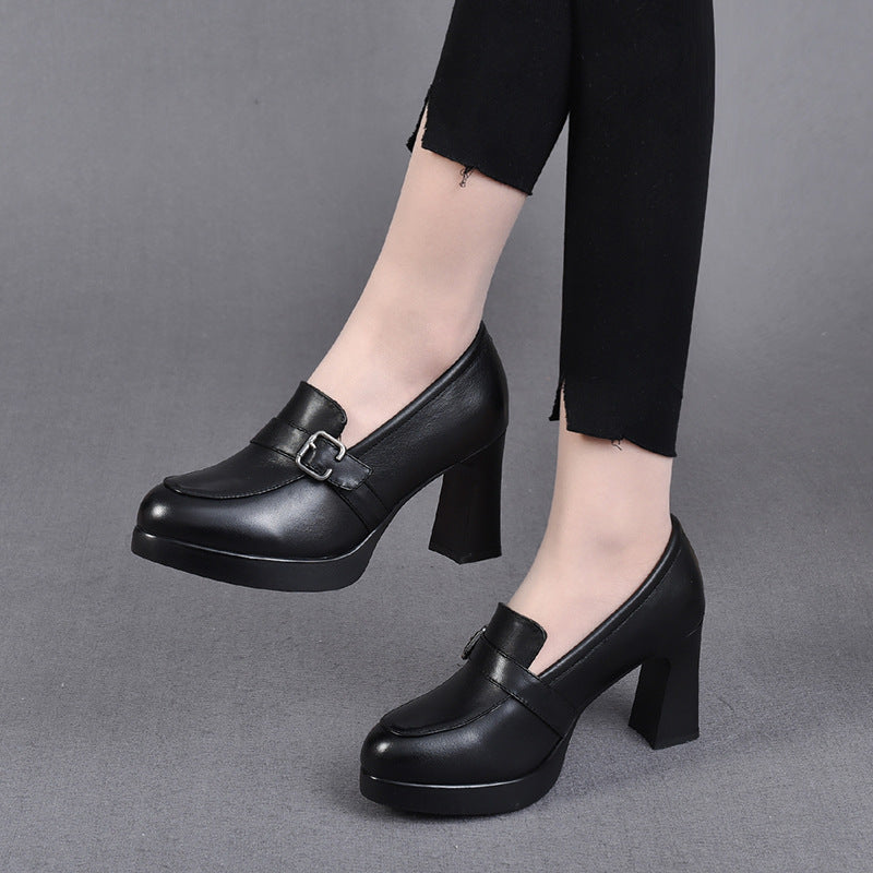Joelle – Escarpins en cuir polyvalents