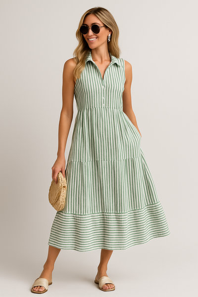 Sylvie - Robe chemise vintage