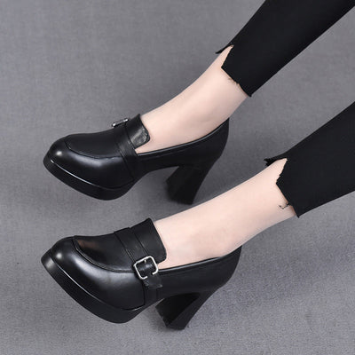Joelle – Escarpins en cuir polyvalents