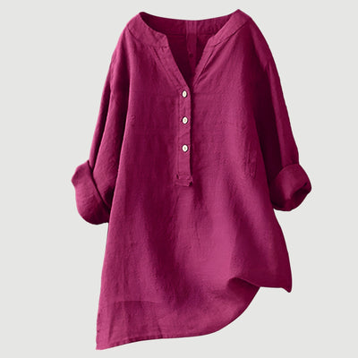 Ariane – Chemise légère en lin – fraîcheur et détente pour les journées d'été