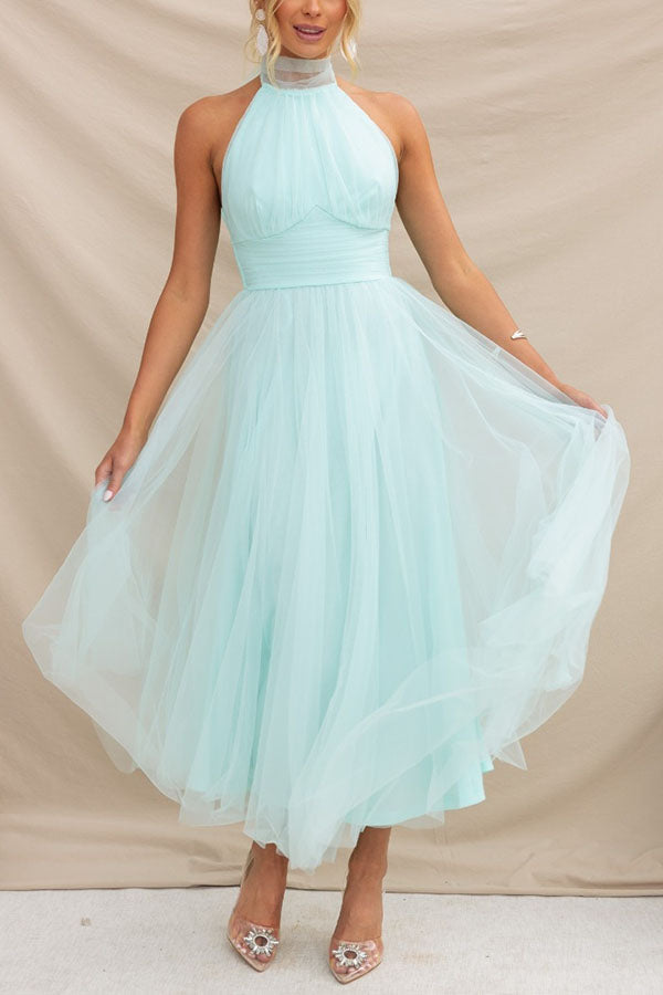 Phoebe – Robe à jupe longue