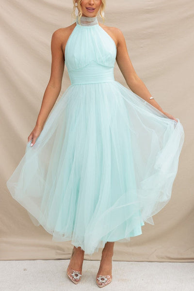 Phoebe – Robe à jupe longue