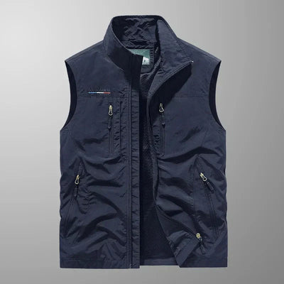 Tauno – Gilet cargo multifonctions pour homme