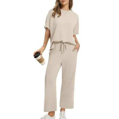 Marjorie – Ensemble décontracté avec haut et pantalon