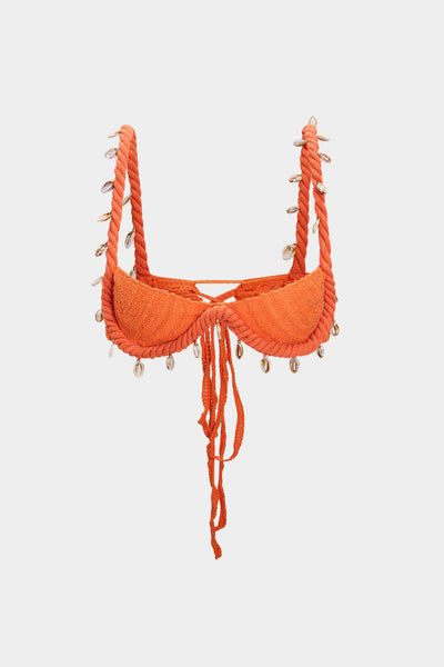 Ensemble Tara – Top et jupe à nouer en maille légère, parfait pour la plage