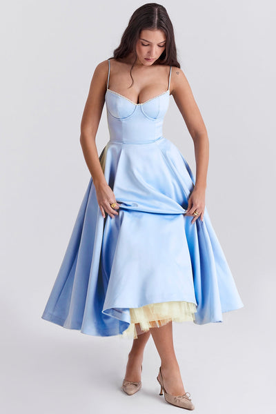 Cindy – Robe midi en tulle
