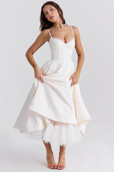 Cindy – Robe midi en tulle