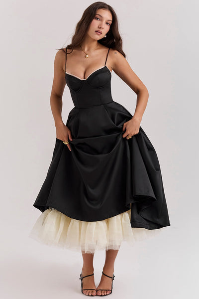 Cindy – Robe midi en tulle