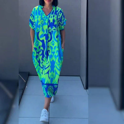 Louise – Robe fleurie élégante
