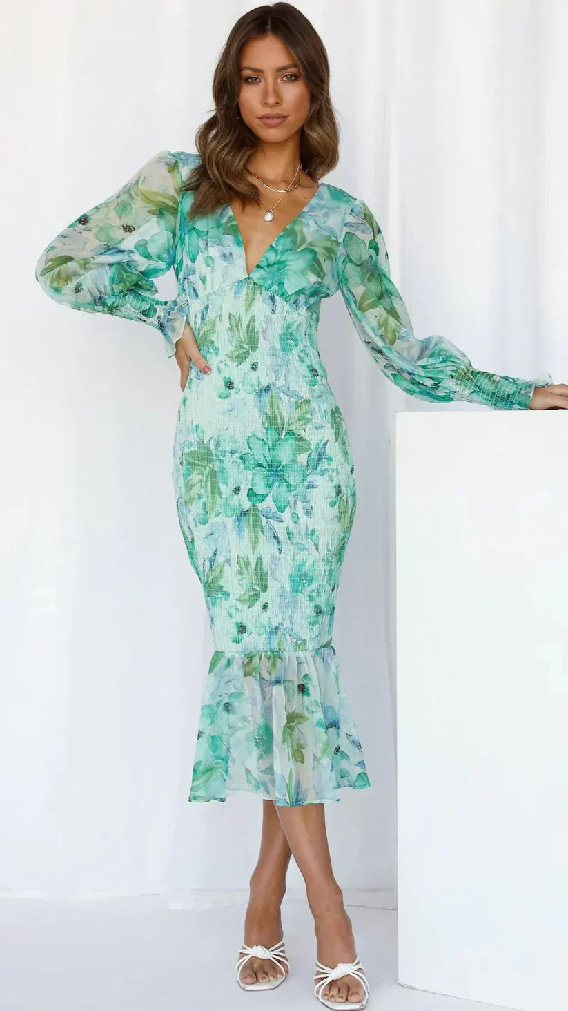 Miley – Robe à motif fleuri