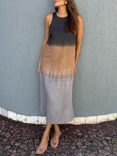 Isabella – Robe Élégante à Imprimé Stylé