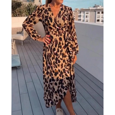 Lisandra – Robe Élégante à Encolure en V