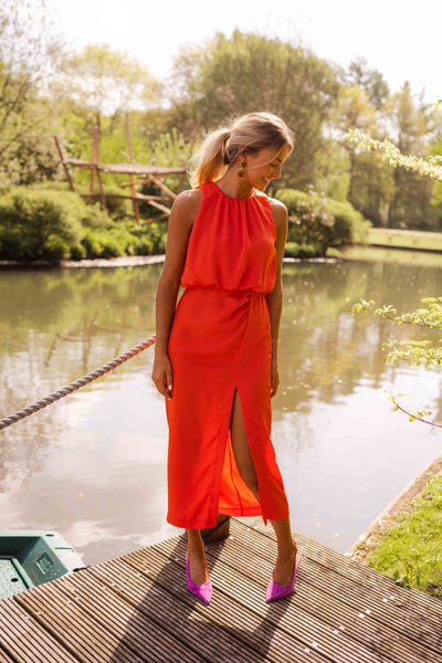 Lisa – Robe Midi d'Été
