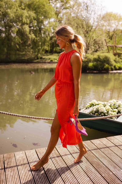 Lisa – Robe Midi d'Été