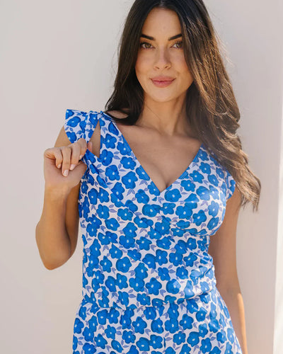 Lucia – Maillot de bain à volants avec soutien-gorge intégré