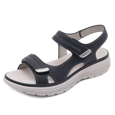 Josiane – Sandales orthopédiques en cuir de qualité supérieure