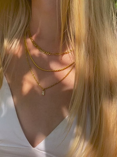 Éclat de Rêve - Collier fin à pendentif inspirant