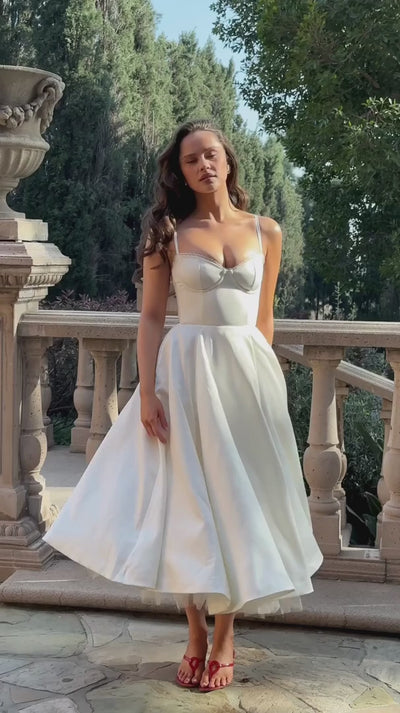 Cindy – Robe midi en tulle