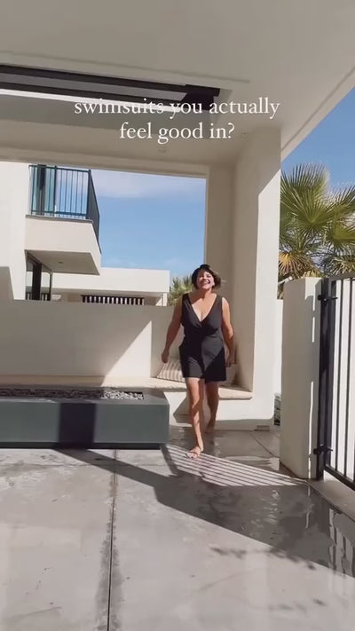 Lucia – Maillot de bain à volants avec soutien-gorge intégré