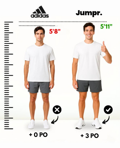 Jumpr – Sneakers élévateurs à effet gain de taille