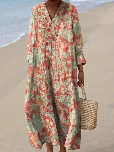 Olalla – Robe d’Été à Motif