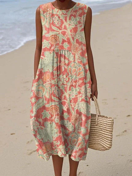Olalla – Robe d’Été à Motif