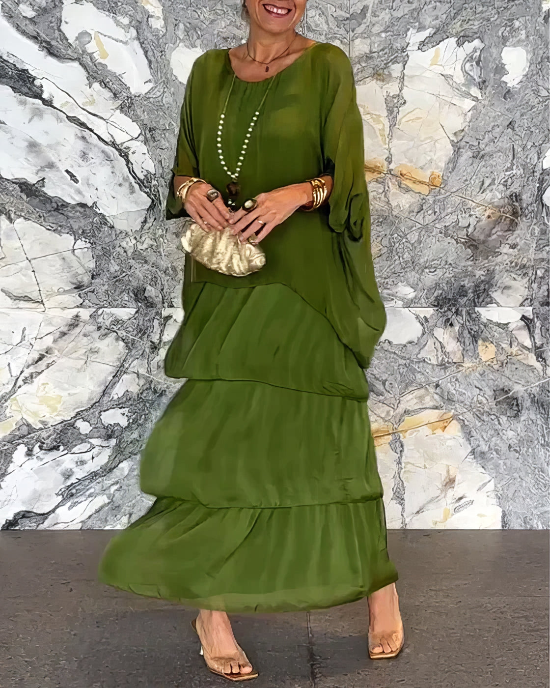 Ava – Robe Artistique à Coupe Ample